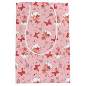 Retro Valentine Mittlere Geschenktüte (Vorderseite)