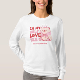 Retro Valentine's Day Self Liebe Era Teddy Bär T-Shirt