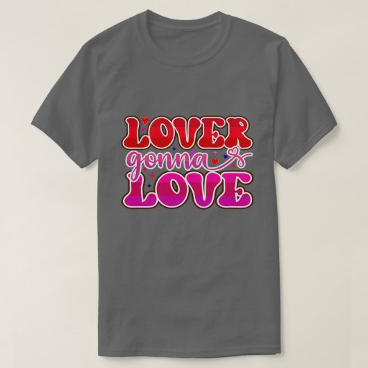 Retro Valentinstag 24 T-Shirt (Design vorne)