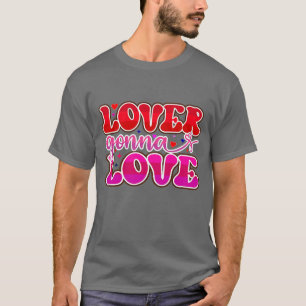 Retro Valentinstag 24 T-Shirt