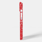 Retro-Valentinstag Case-Mate iPhone Hülle (Rückseite / Links)