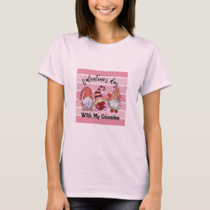 Retro-Valentinstag mit meinen Gnomen T-Shirt