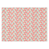 Retro Valentinstag-Muster Tischdecke (Vorderseite (Horizontal))