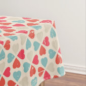 Retro Valentinstag-Muster Tischdecke (Beispiel)