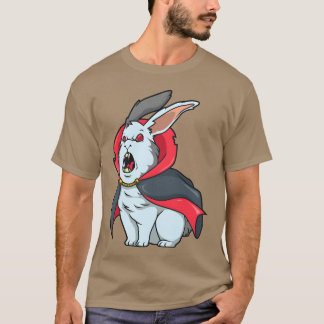 Retro-Vampir-Hasen-Montertiere T-Shirt