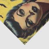 Retro Vampire Girl Seidenpapier (Ausschnitt)