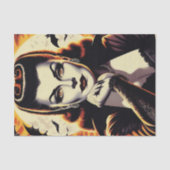 Retro Vampire Woman Seidenpapier (Vorderseite)