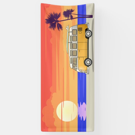 Retro Van Banner (Vertikal)