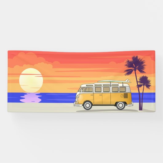 Retro Van Banner (Horizontal)