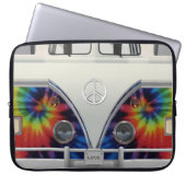 Retro Van Laptop Bag mit "LIEBE"-Lizenzplatte Laptopschutzhülle (Vorderseite)