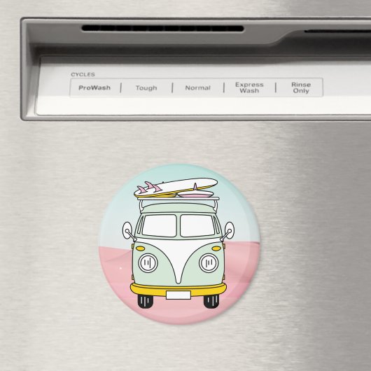 Retro Van Magnet (In Situ (Geschirrspüler))