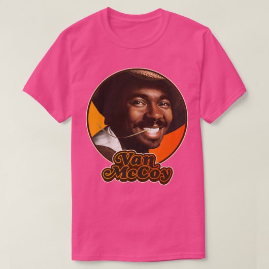 Retro Van McCoy Tribut T-Shirt (Design vorne)