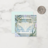 Retro Van Mitteilungskarte (Vorderseite/Rückseite Beispiel)