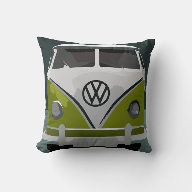 Retro Van Pillows Kissen (Vorderseite)