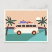 Retro van postkarte (Vorderseite)