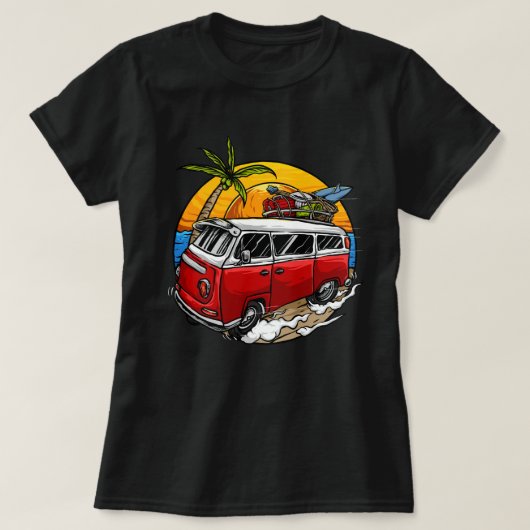Retro Van T-Shirt (Design vorne)