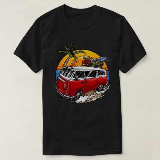 Retro Van T-Shirt (Design vorne)