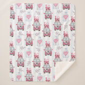 Retro Vans Sherpa Blanket Sherpadecke (Vorderseite)