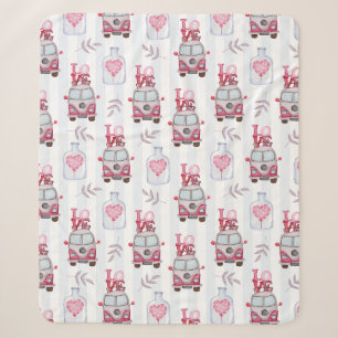 Retro-Vans-Sherpa-Decke Sherpadecke
