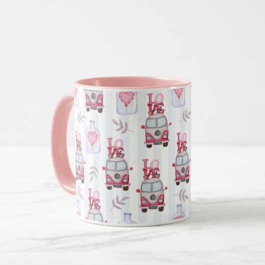 Retro Vans Tasse (Vorderseite Links)