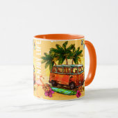 Retro-Vans-Tasse Tasse (VorderseiteRechts)