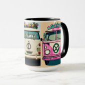 Retro Vans Vintag Vibe Tasse (VorderseiteRechts)