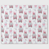 Retro-Vans-Wrap-Papier Geschenkpapier (Flach)