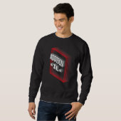 Retro Vaporwave Addison Illinois IL Sweatshirt (Vorne ganz)