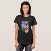 Retro Vaporwave-Fehlercode Computer IT Nerd Geek G T-Shirt (Vorne ganz)