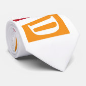 Retro Vater Krawatte (Gerollt)