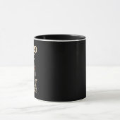 Retro Vater Pixel Gamer Design Tasse (Zentrum)
