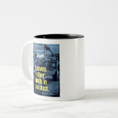 Retro-Vater Tasse (Vorderseite Links)