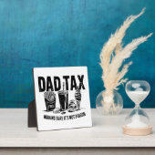Retro Vater Tax Not Imbiss Art Fotoplatte (InSitu)