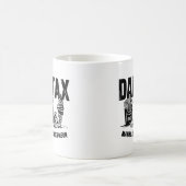 Retro Vater Tax Not Imbiss Art Kaffeetasse (Mittel)