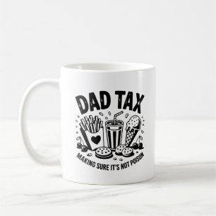 Retro Vater Tax Not Imbiss Art Kaffeetasse
