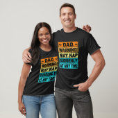 Retro-Vater-Warnung kann Nickerchen plötzlich zu j T-Shirt (Unisex)