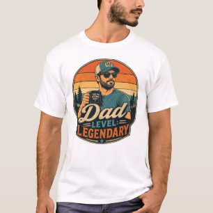 Retro Vatertags-T-Shirt Vintage cooler Papa T-Shirt