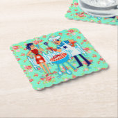 Retro Vatertags-Untersetzer Untersetzer (angewinkelt)