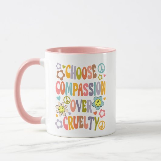 Retro Vegan Tasse (Links)