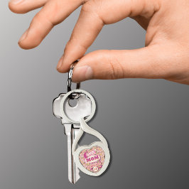 Retro Vegas Style Super Mama der 70er Jahre immer  Schlüsselanhänger