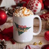 Retro Vegas Vibe Frohe Weihnachtsfreude für die We Kaffeetasse