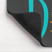 Retro Veggie Diva Mousepad (Ecke)