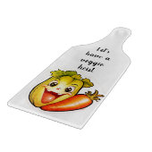 Retro veggies schneidebrett (Ecke)