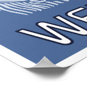 Retro Vektor Kunst, Dichtung und Musik New Orleans Poster (Ecke)