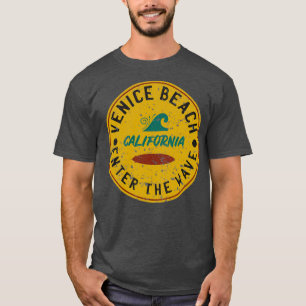 Retro-Venedig-Beach-Kalifornien T-Shirt