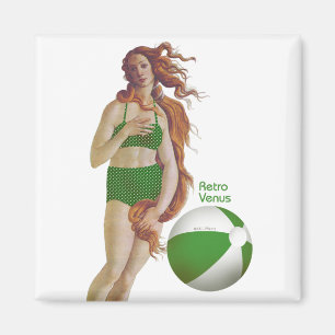 Retro Venus-Magnet Magnet