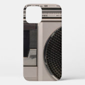Retro veraltete tragbare Stereo-Radio-Reco Case-Mate iPhone Hülle (Rückseite)