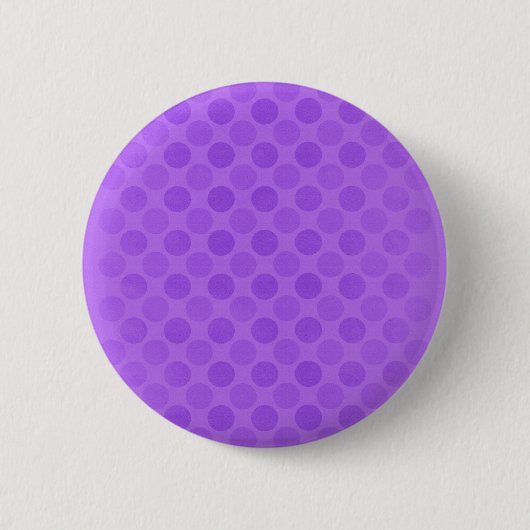 Retro verblasstes lila Kreismuster Button (Vorderseite)