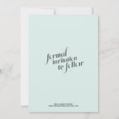 RETRO VERLOBUNG | Ankündigung Datum freihalten (Rückseite)