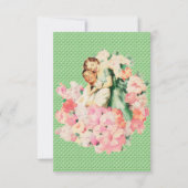 Retro Verlobung Dinner der 50er Jahre Einladung (Vorderseite)